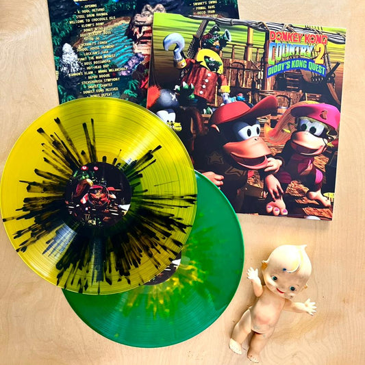 Donkey Kong Country 2 (Fan Club Colored Green Splatter)