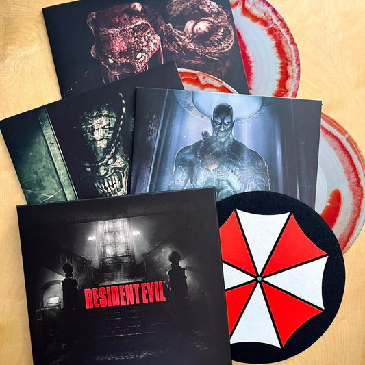 Resident Evil (Original Soundtrack + Original Soundtrack Remix) Boxset 3LPs Colored Fan Club)