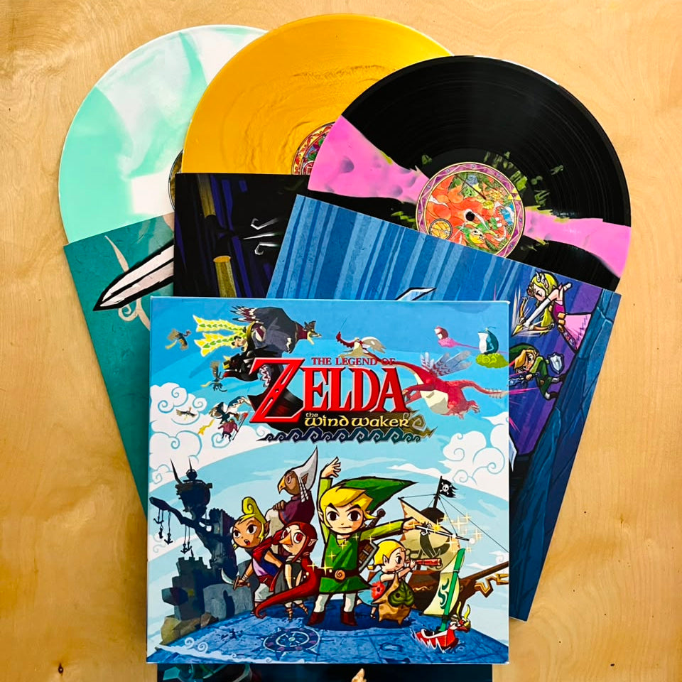 Zelda - The Wind Waker (Moonshake Boxset 3LPs Colored Fan Club Numered)