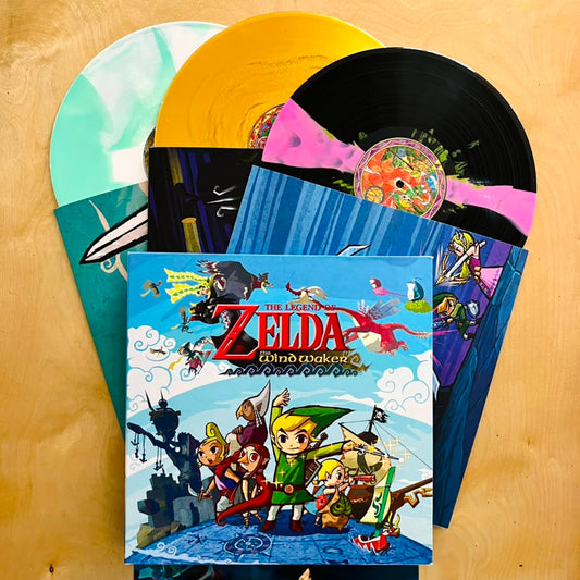 Zelda - The Wind Waker (Moonshake Boxset 3LPs Colored Fan Club Numered)