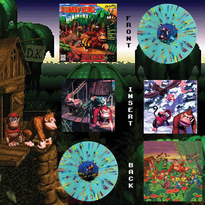 PRE ORDER EXPRESS / Donkey Kong Country 1 (Splatter Multicolor Vinyl Fan Club)