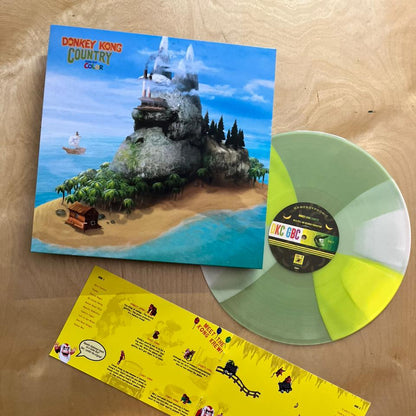 Donkey Kong Country Soundtrack Fanclub (Gameboy Color Green Split Banana)