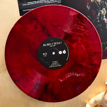 Flores Y Fuego - WABI-SABI (Red & Black Colored Vinyl)
