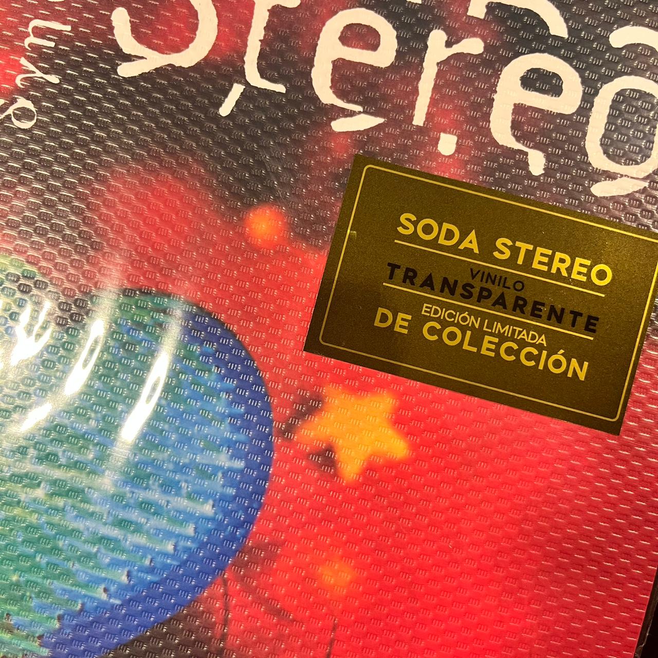Soda Stereo - Dynamo (Transparente Press Argentino)