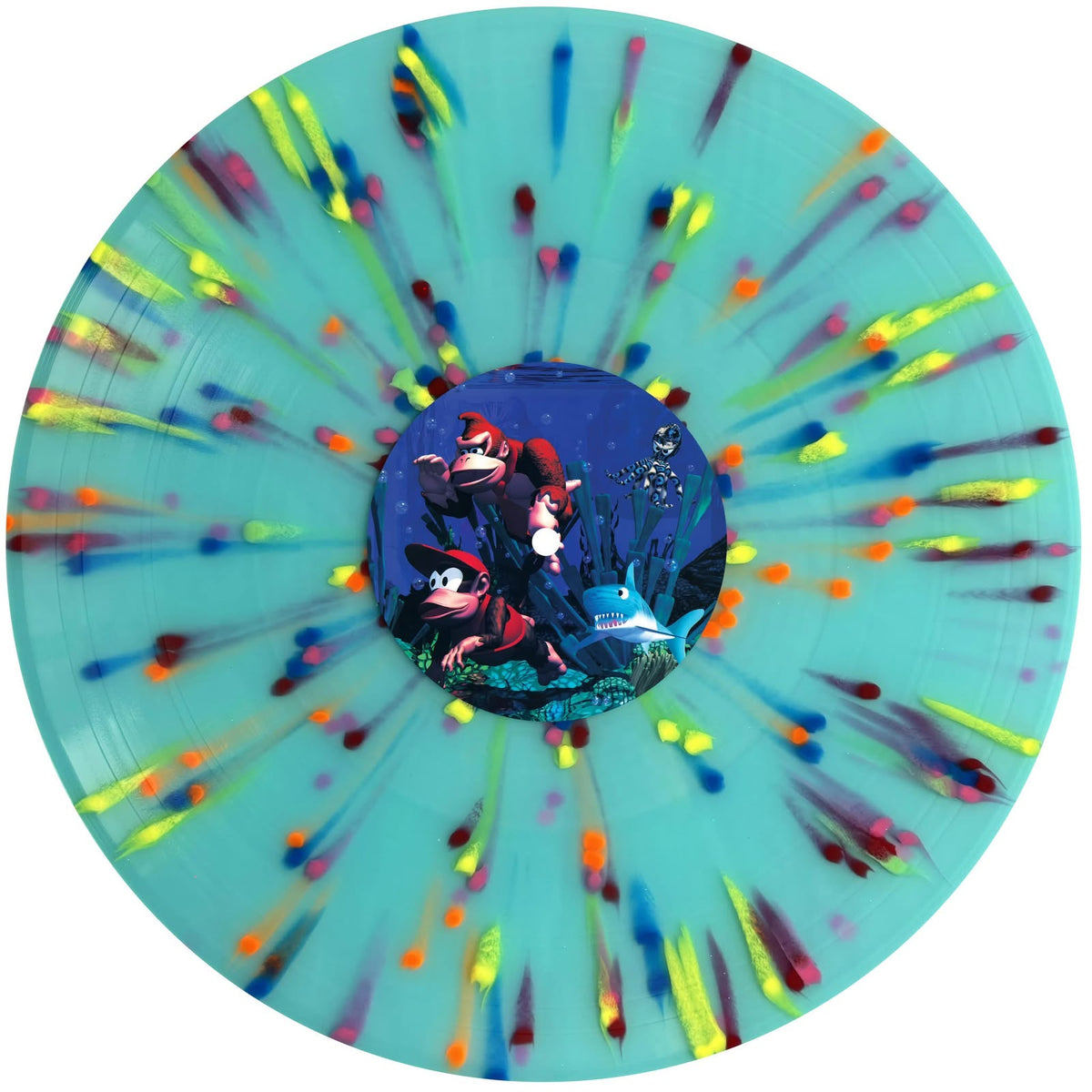 PRE ORDER EXPRESS / Donkey Kong Country 1 (Splatter Multicolor Vinyl Fan Club)