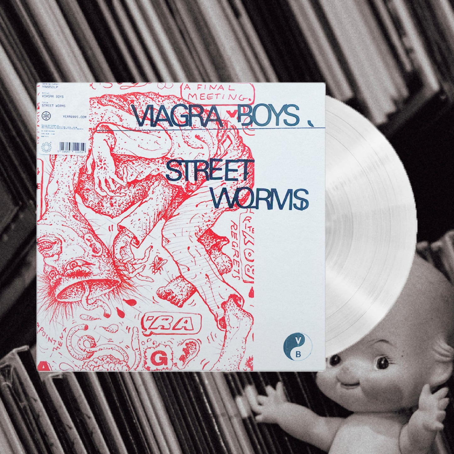 Viagra Boys - Street Worms (Clear Vinyl)