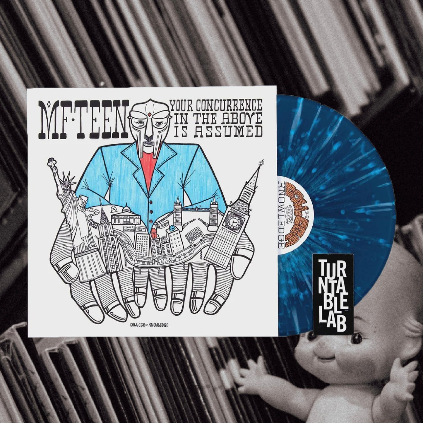 The Pro-Teens MF TEEN - Your Concurrence In The Above Is Assumed (Splatter 2LP Limited 200 Copies)