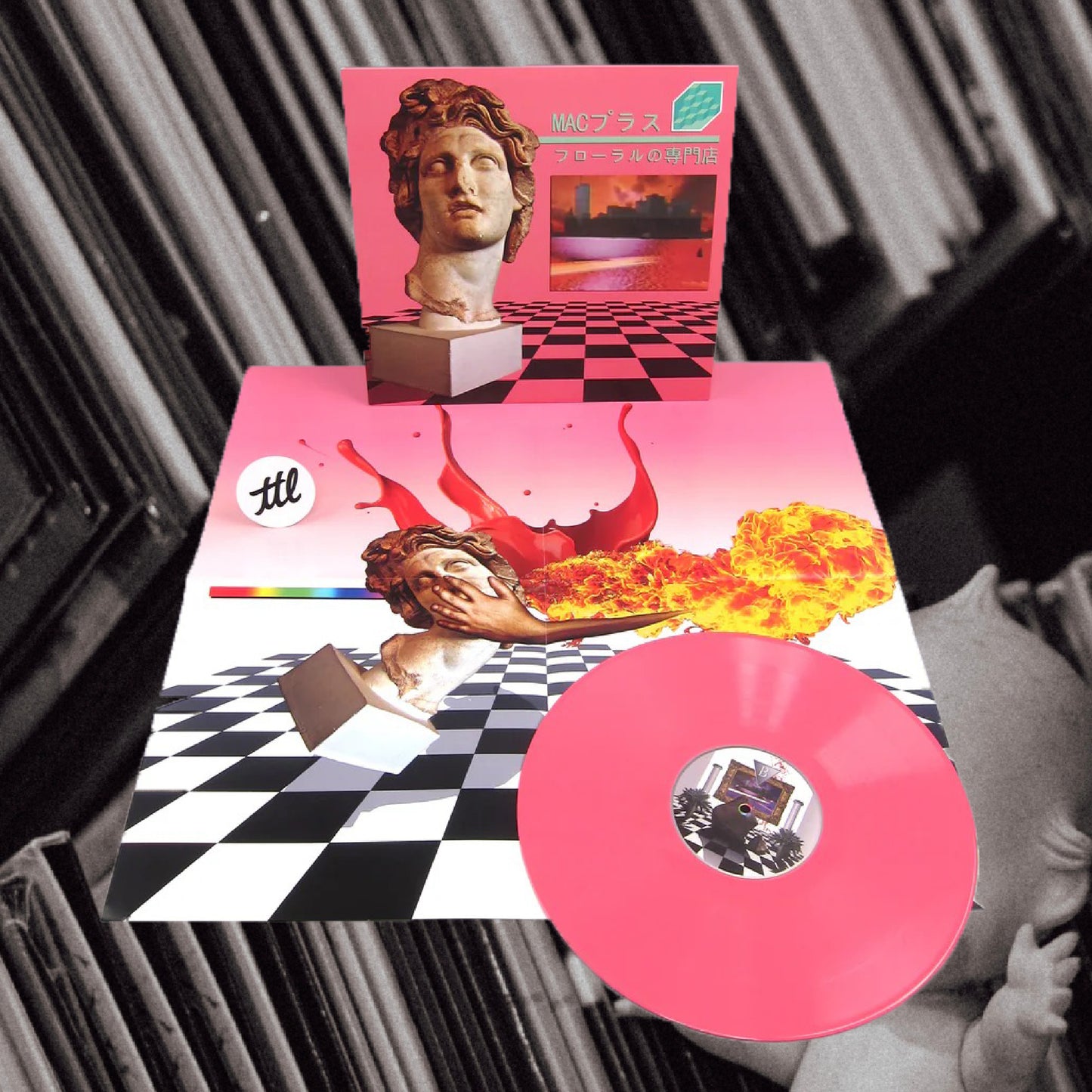 Macintosh Plus - Floral Shoppe (Colored Pink Vinyl)