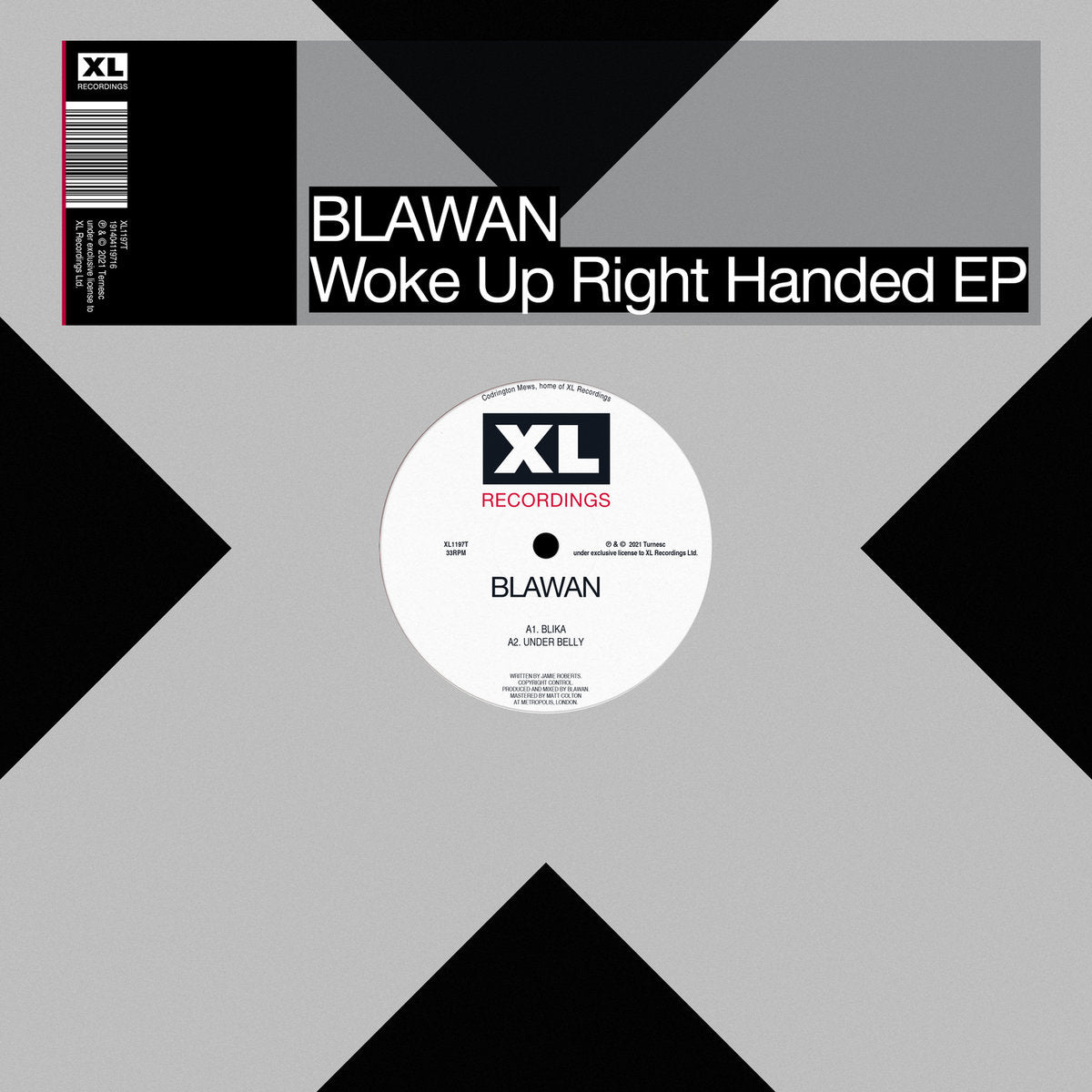 Blawan - Woke Up Right Handed (EP)