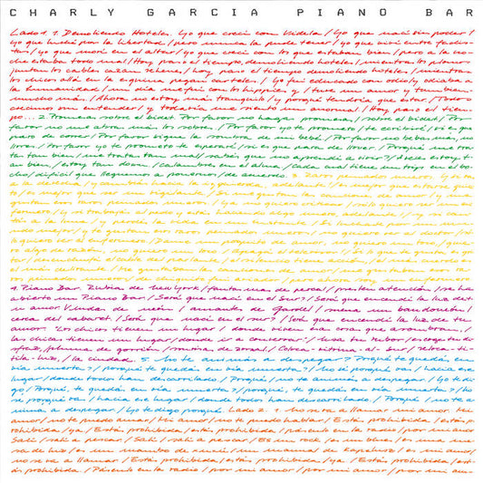 Charly Garcia - Piano Bar (Yellow Vinyl)