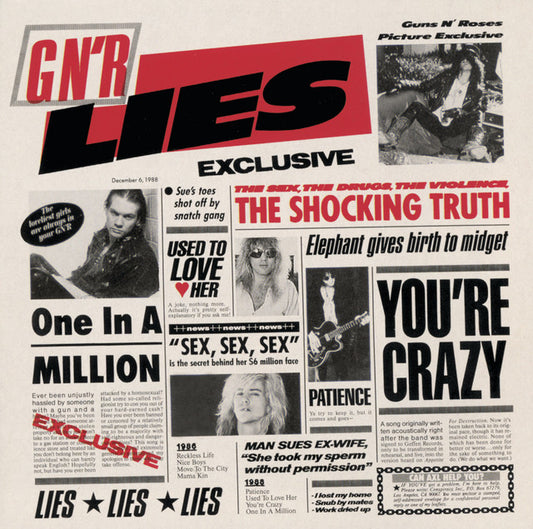 Guns N´ Roses - G N' R Lies (Bootleg 1LP Colored)