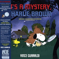 Vince Guaraldi - It’s a Mystery, Charlie Brown (Original Soundtrack Recording Clear Vinyl)