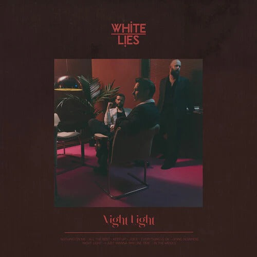 White Lies - Night Light (Signed Club Red Marbled Vinyl)
