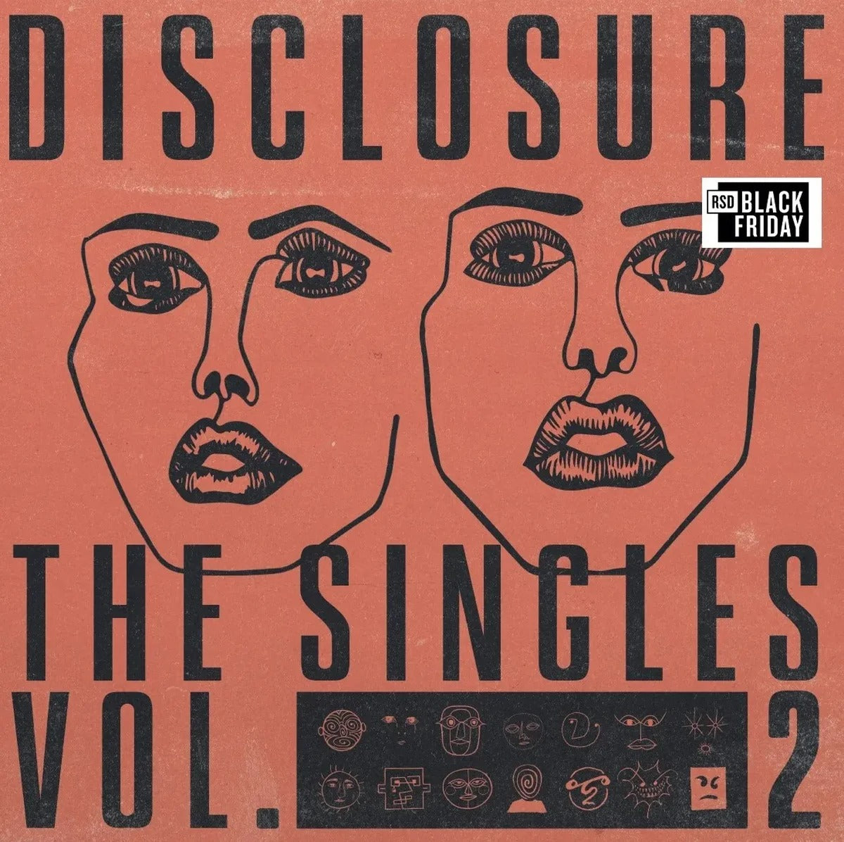 Disclosure - The Singles Vol. 2 (RSD Balck Friday Coral Vinyl)