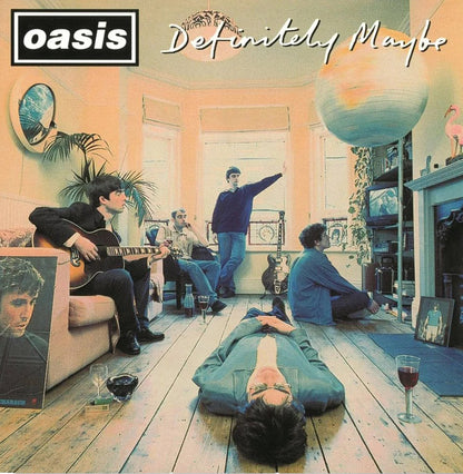 Oasis - Definitely Maybe (Bloodrecs Colored Cover Lenticular Numerado)