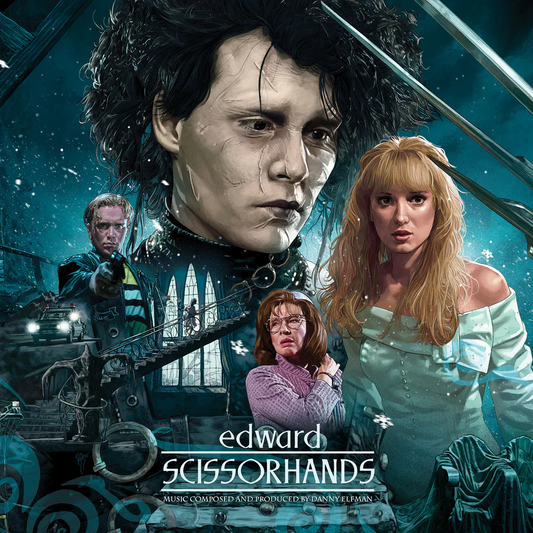 Edward Scissorhands (Original Motion Picture Score By Danny Elfman) 2LP Colored Splatter