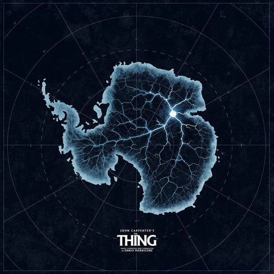 The Thing - Original Score By Ennio Morricone (Tripped Under Iced Colored 2LP)