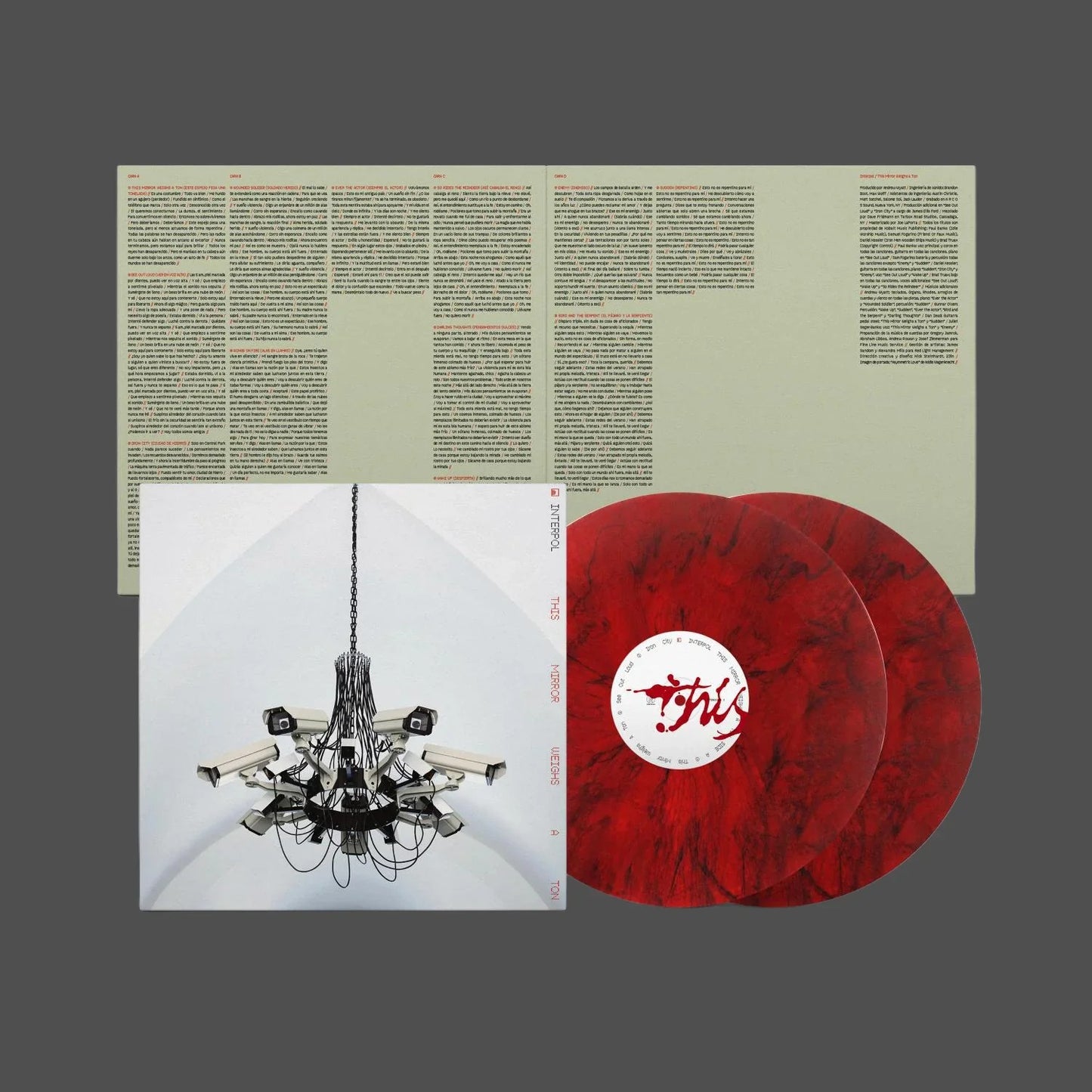 PRE ORDER SPECIAL / Interpol - This Mirror Weighs A Ton (Spanish Version 2LP)
