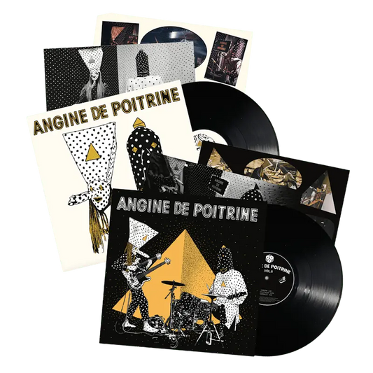 PRE ORDER / Angine De Poitrine - Vol 1 & Vol 2 Bundle (Vinyl Black)