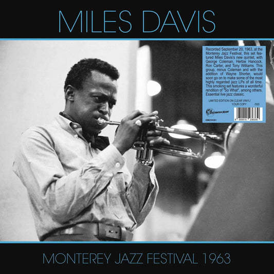 Miles Davis - Monterey Jazz Festival 1963 (Clear Vinyl)