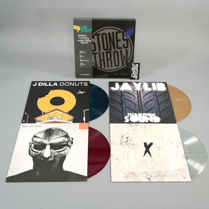 Stones Throw Turntable Lab Selects Boxset (8LPs Colored Limited 1500 Copies)