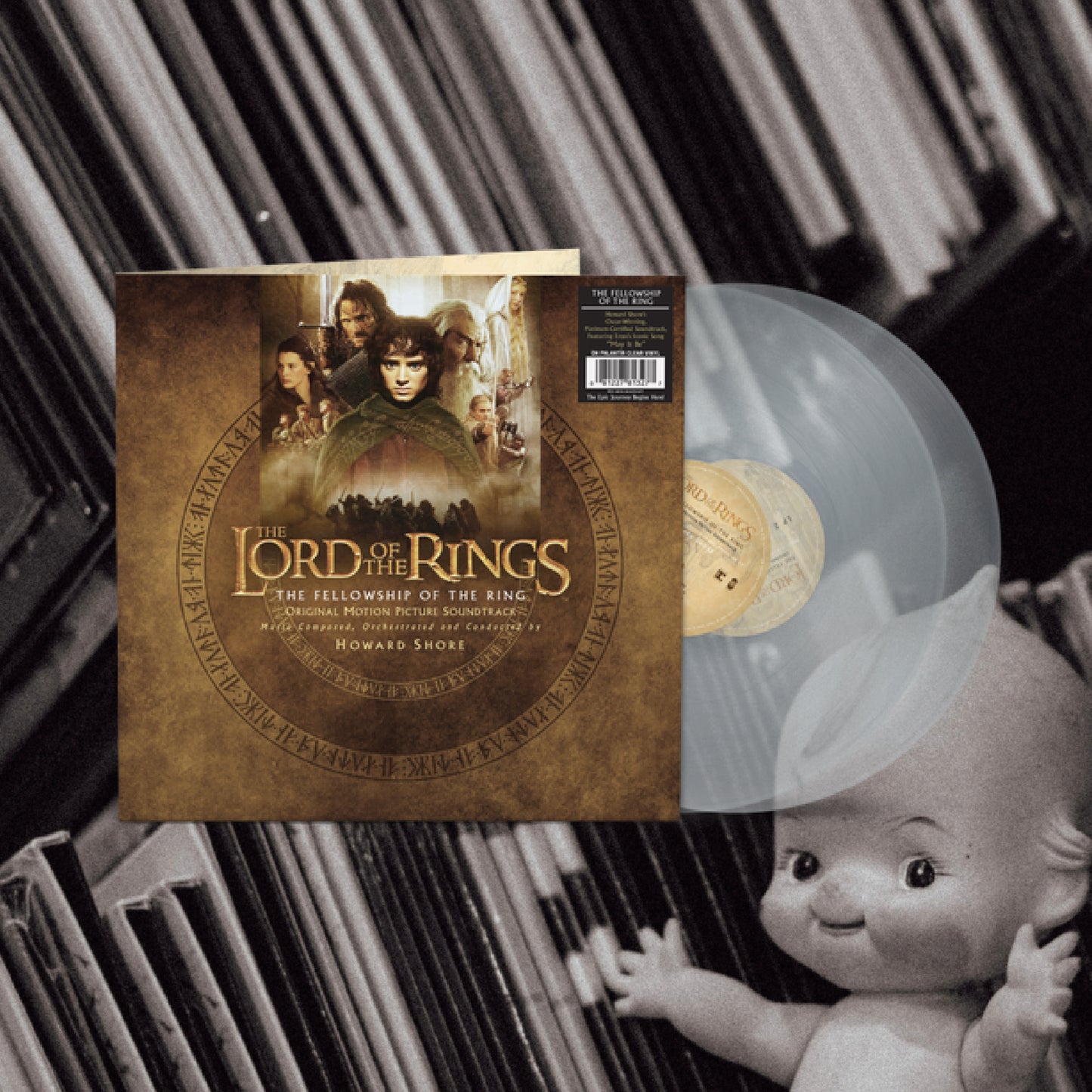 PRE ORDER / Lord Of The Rings - The Fellowship Of The Ring (2LP Clear)