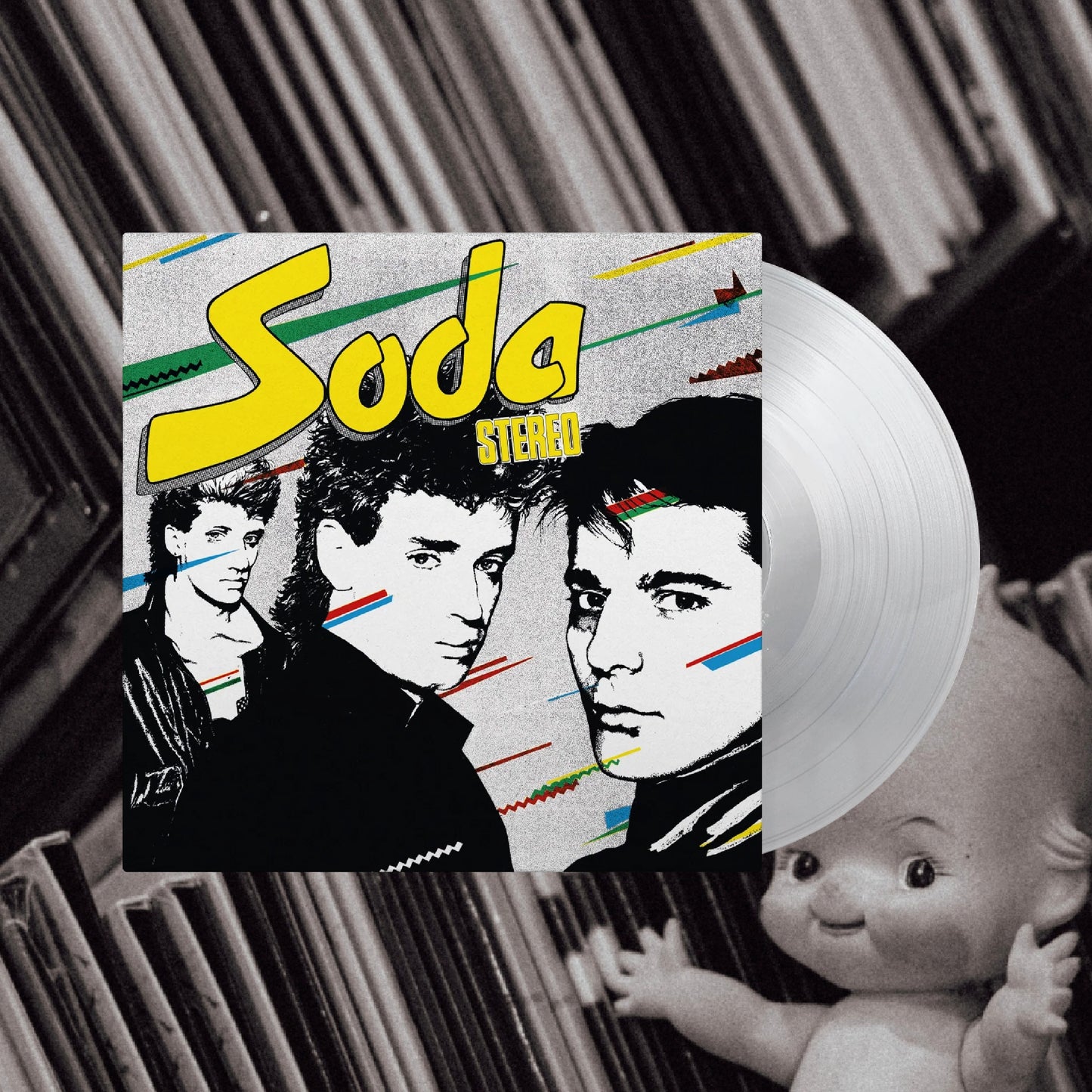 PRE ORDER / Soda Stereo - Soda Stereo (MOV Clear Limited 2000 Copies)