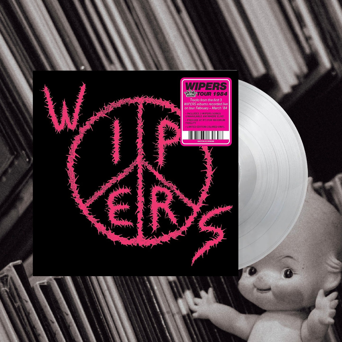 Wipers - Tour 1984 (Clear Vinyl)