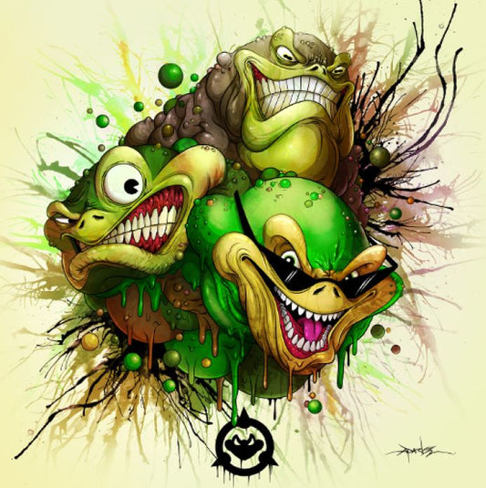 Battletoads Smash Hits (2LPs Pink + Gatefold 3D Smash)