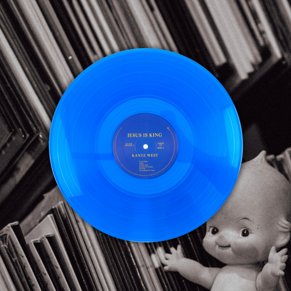 Kanye West - Jesus Is King (Blue Colored Vinyl)